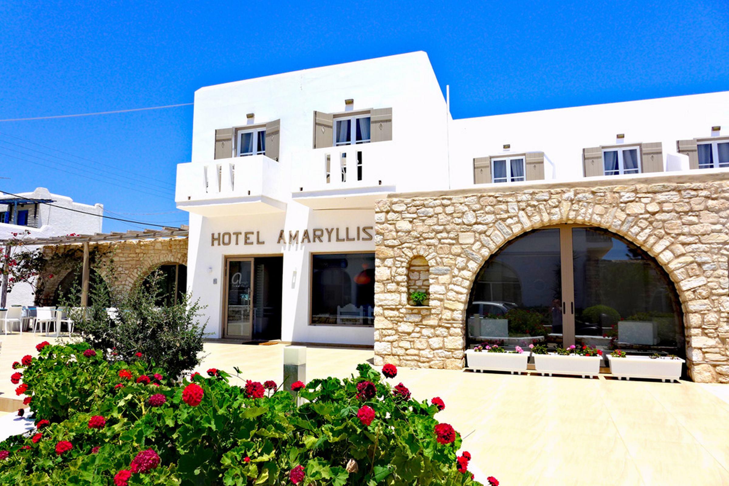 Amaryllis Beach Hotel Chrisi Akti  Luaran gambar