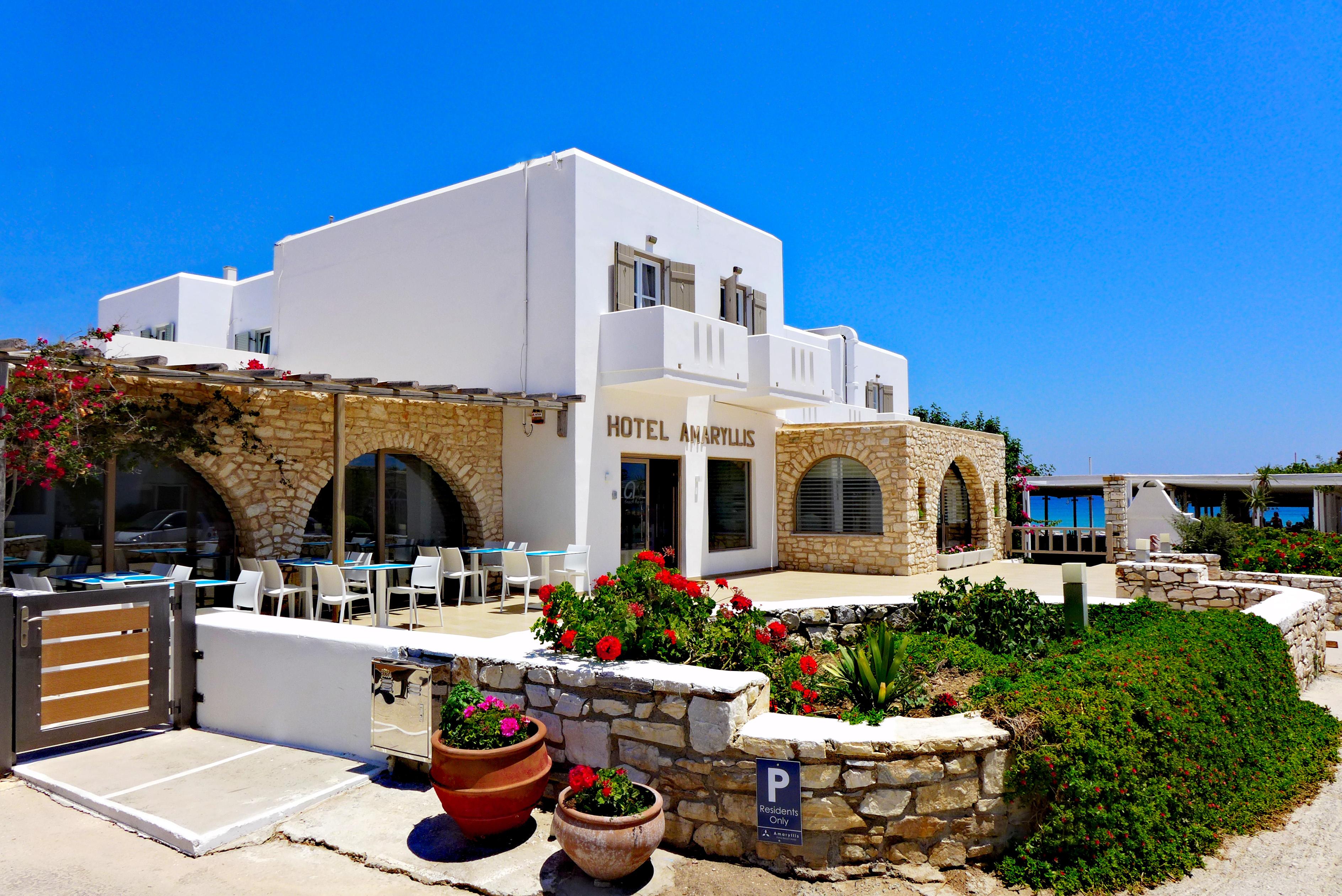 Amaryllis Beach Hotel Chrisi Akti  Luaran gambar