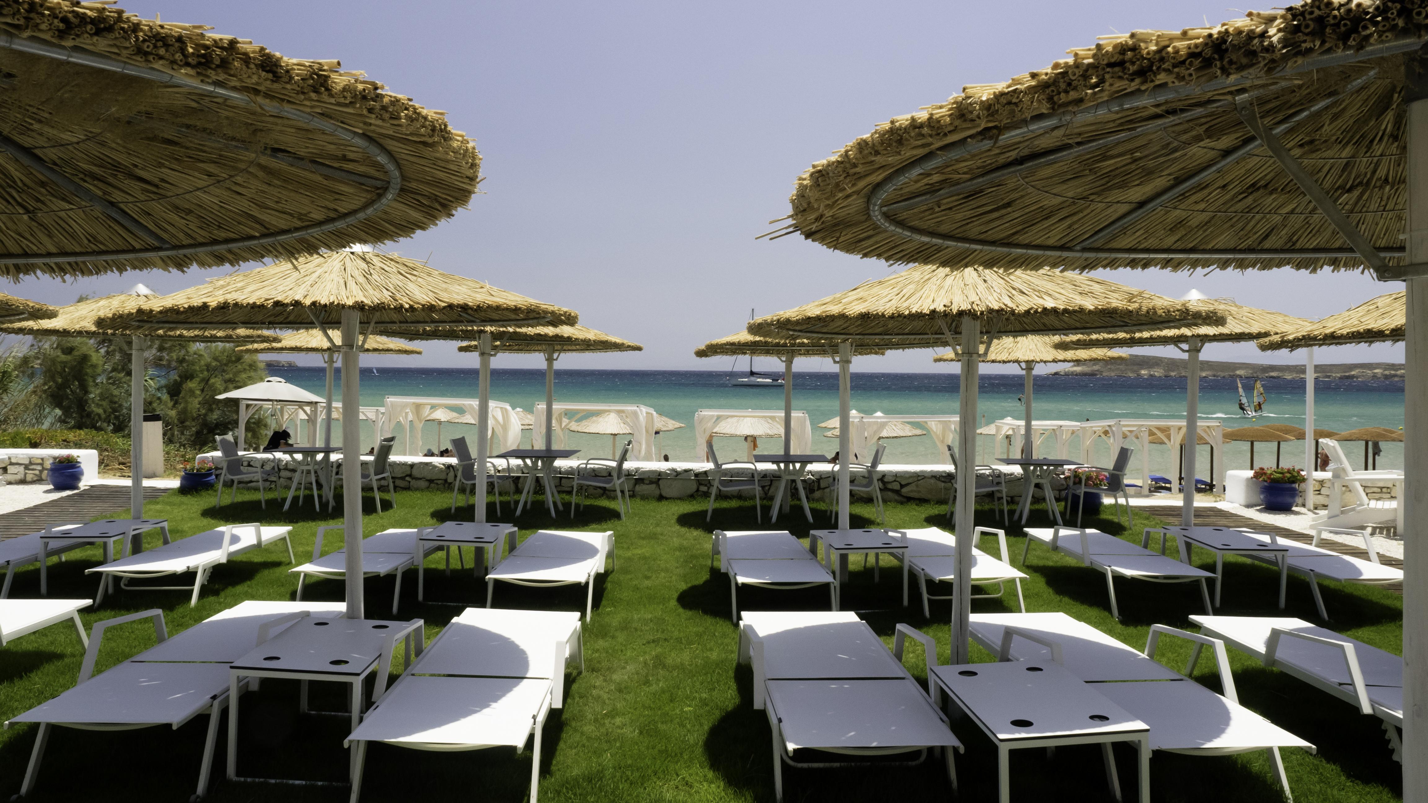 Amaryllis Beach Hotel Chrisi Akti  Luaran gambar