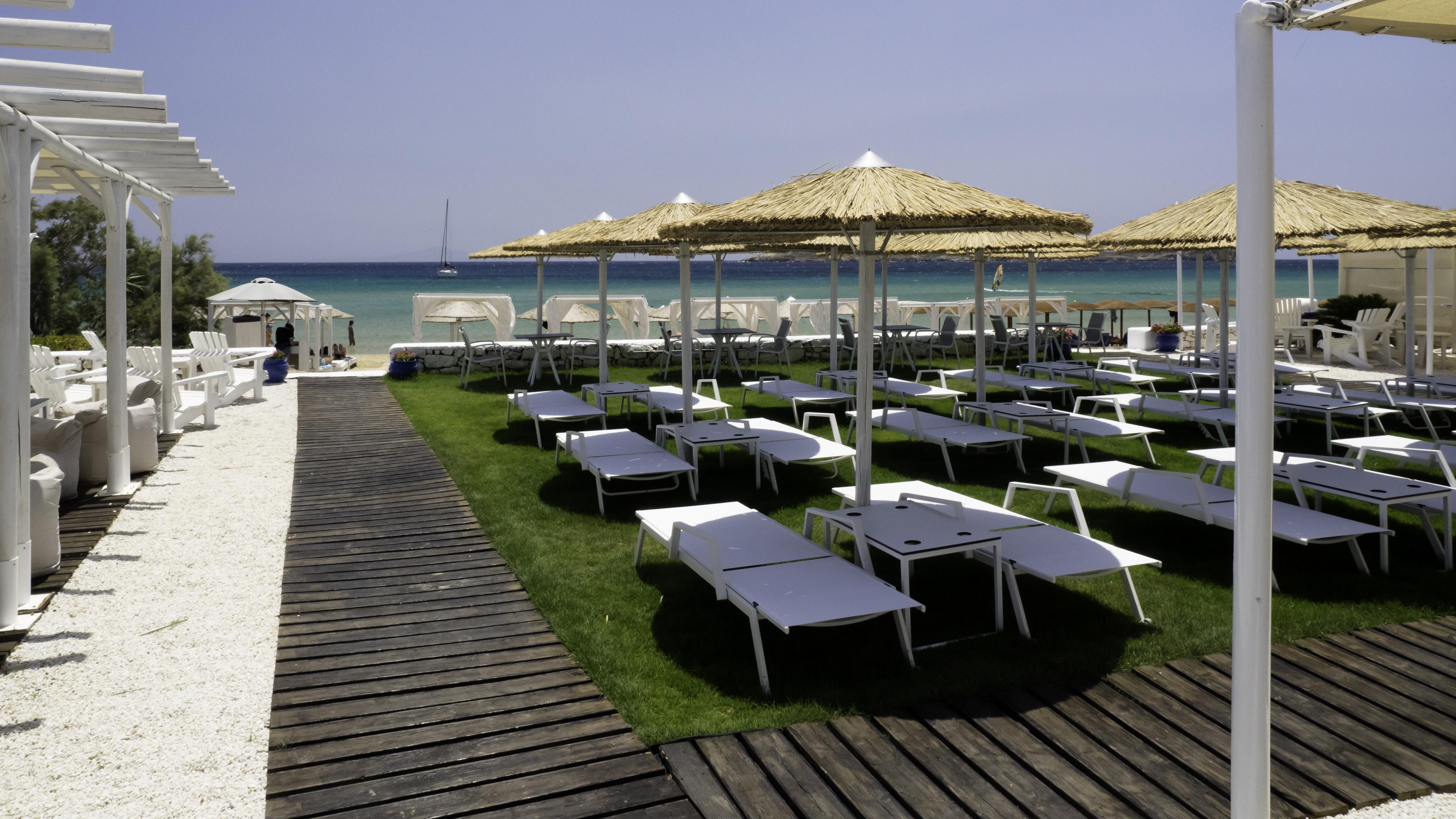 Amaryllis Beach Hotel Chrisi Akti  Luaran gambar